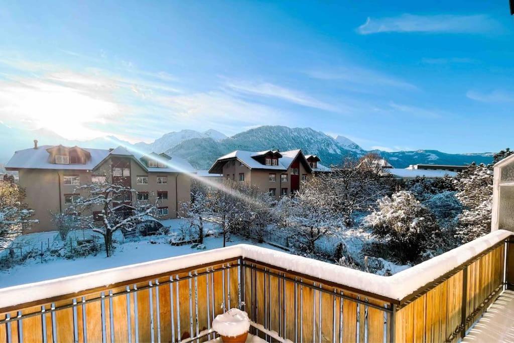 Villa -The Urbanist- Mountainview Parking Garden 3Bd Unterseen Esterno foto
